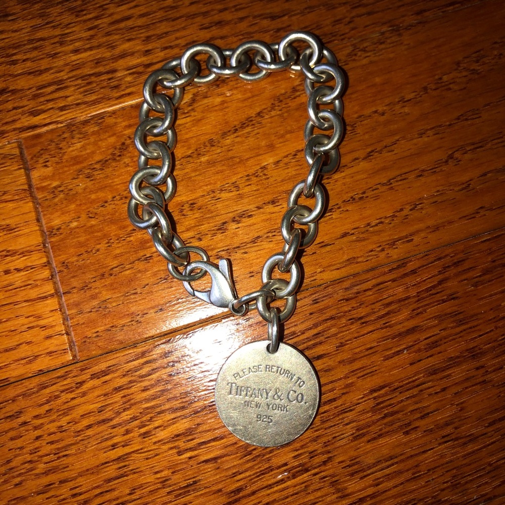 Tiffany tag bracelet